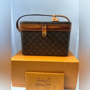 Vintage Louis Vuitton‎ Monogram makeup case